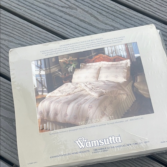 ☀️ 180 Thread Count Full Size Floral Sheet Set - Picture 2 of 3